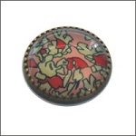 13.7mm透明花纹珠片配333五爪